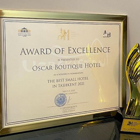 Oscar Boutique Hotel Tashkent Ngoại thất bức ảnh